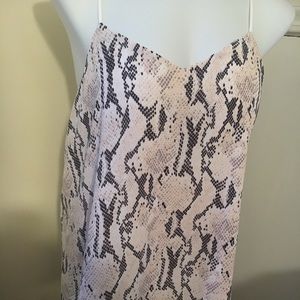 Express Snake Print Top